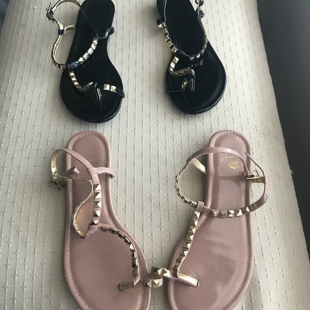 2 pairs Colin Stuart sandals